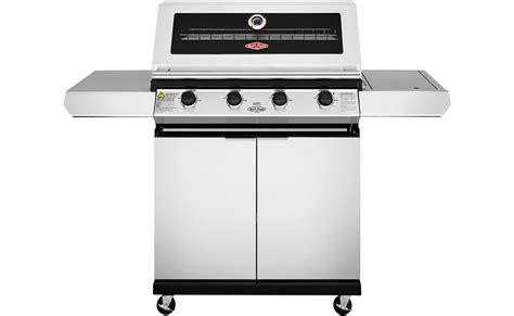 beefeater bbq helensvale|Beefeater 1200 Series 4 Burner Stainless Steel BBQ with Side .
